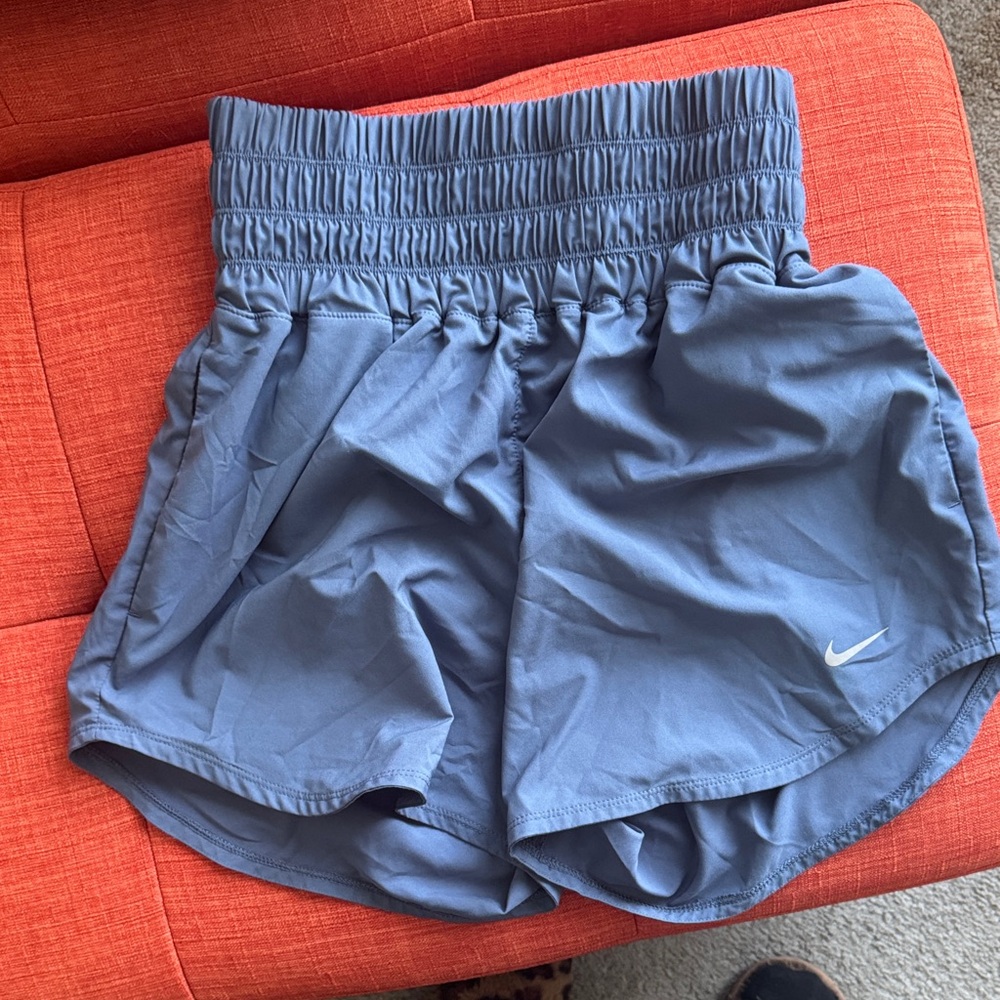 Nike Women's Athletic Shorts in Slate Blue